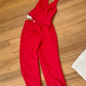 Red Women's Jumpsuit